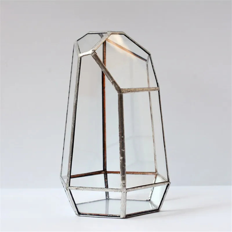 Terrarium quartz en verre pour plantes et micro-paysages