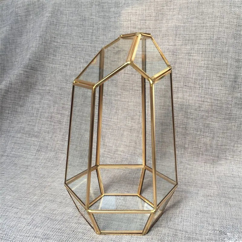 Terrarium quartz en verre pour plantes et micro-paysages