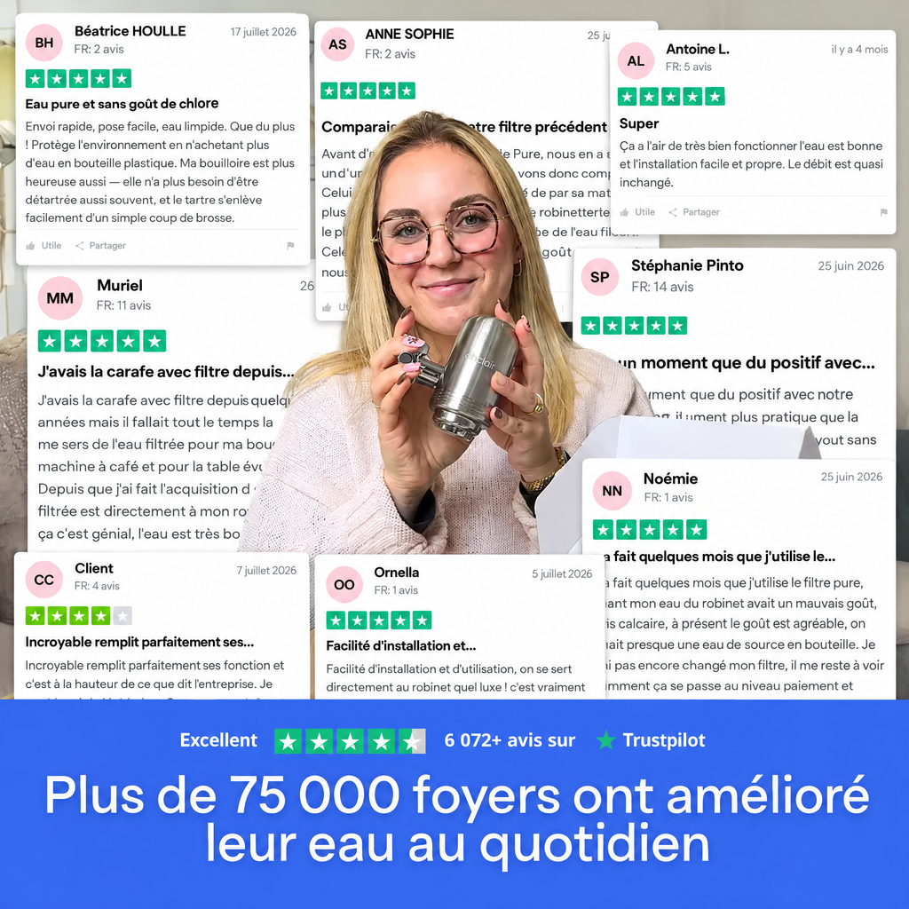 Système de Filtration pour Robinet Ohclair