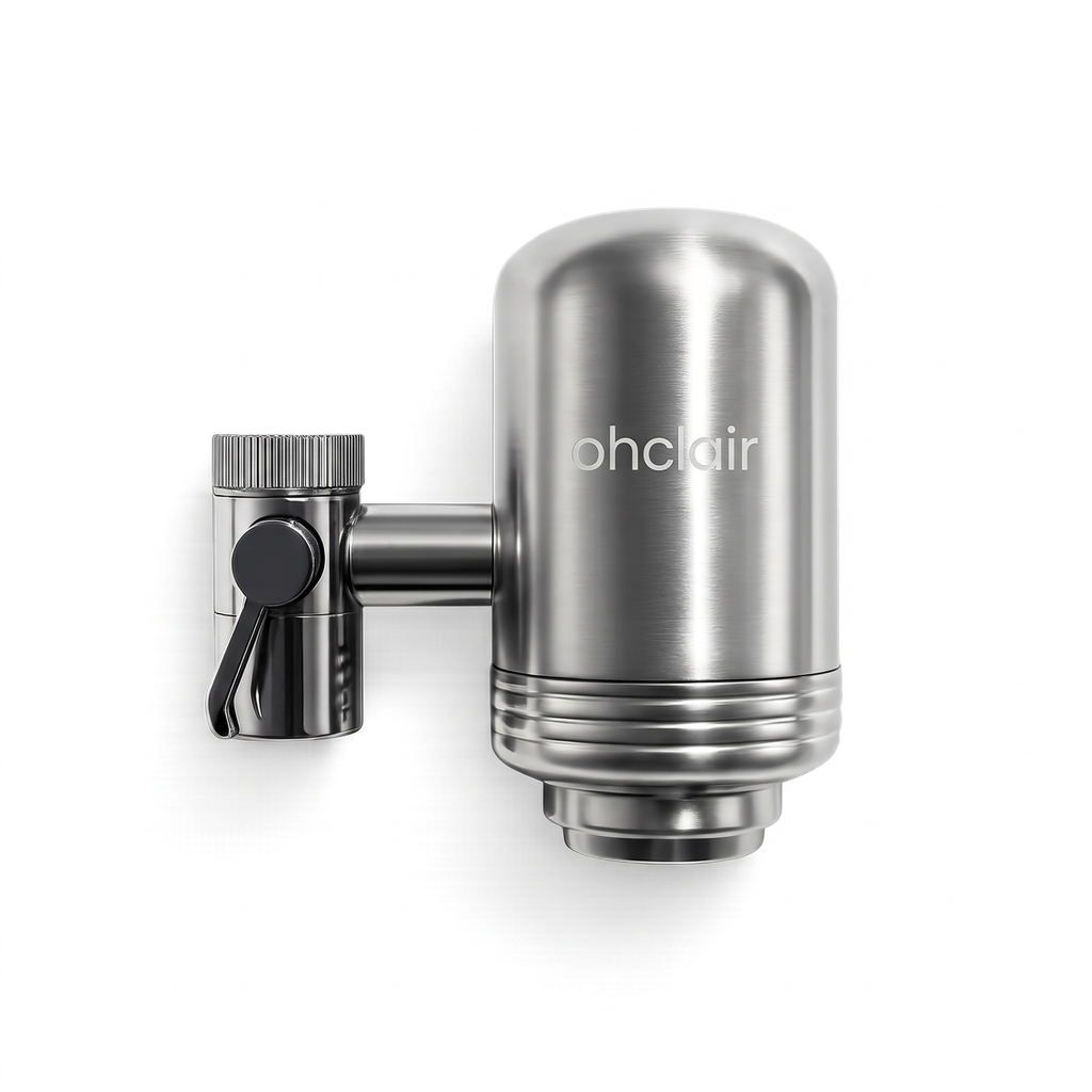 Filtre Ohclair inox de face