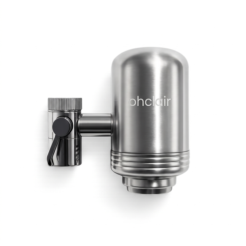 Filtre Ohclair inox de face