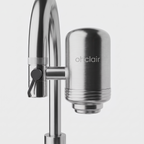 Filtre Ohclair installé sur robinet