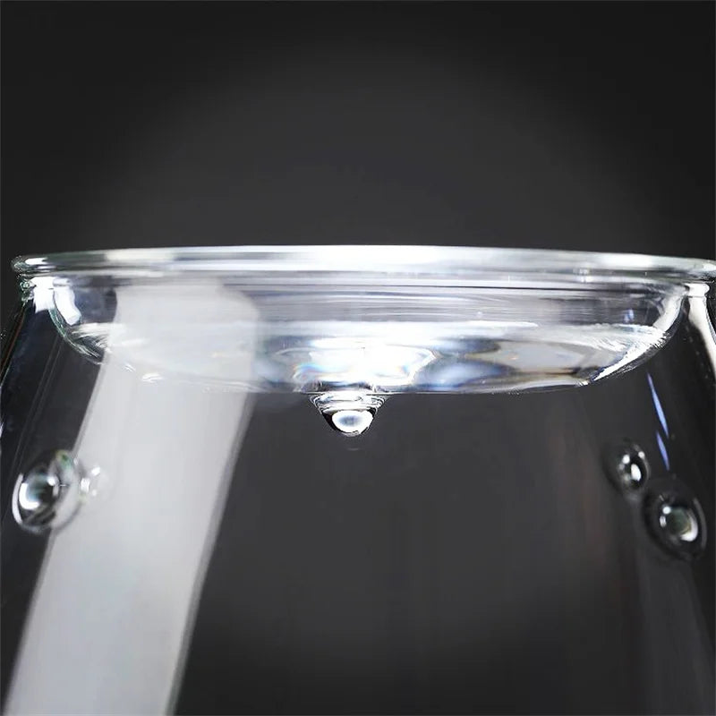 Terrarium bouteille en verre borosilicate avec couvercle