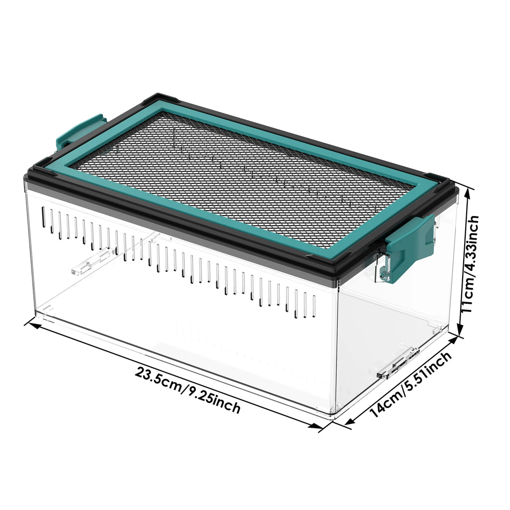 Terrarium empilable pour petits reptiles et insectes